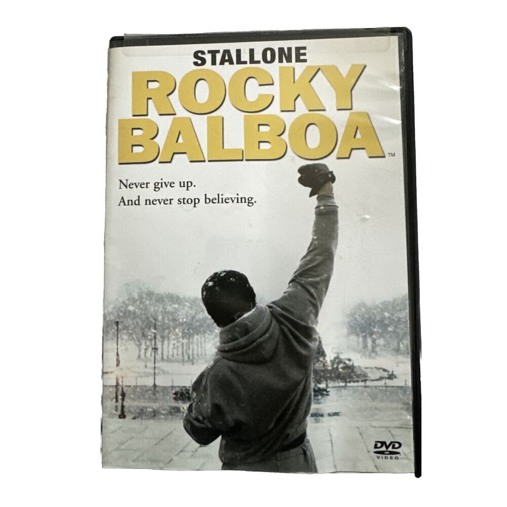 Rocky Balboa (DVD, 2007) Sylvester Stallone Burt Young Antonio Tarver Boxing